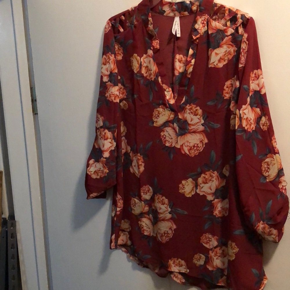 Floral blouse